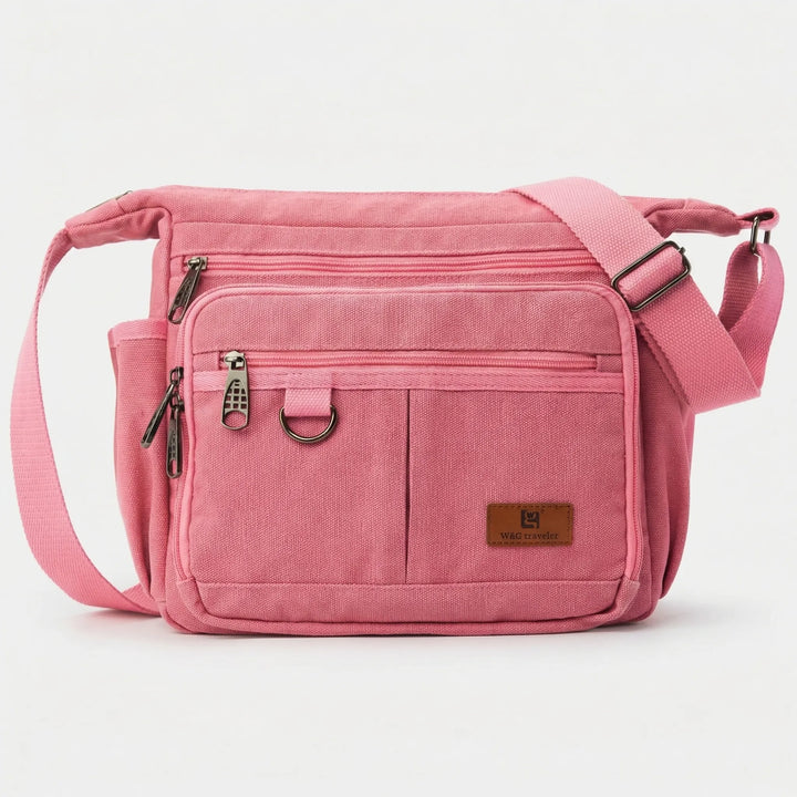 RFID-Blocking Crossbody Messenger Bag - Vardex
