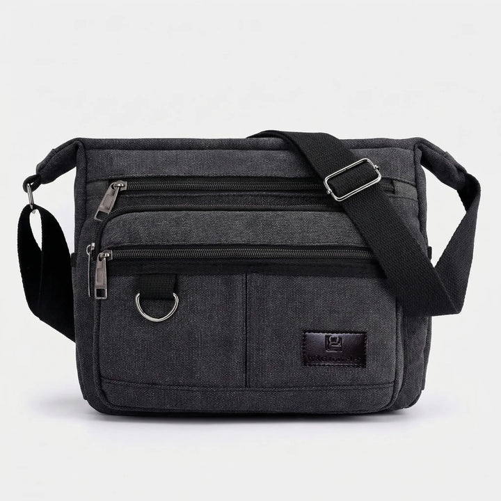 RFID-Blocking Crossbody Messenger Bag - Vardex