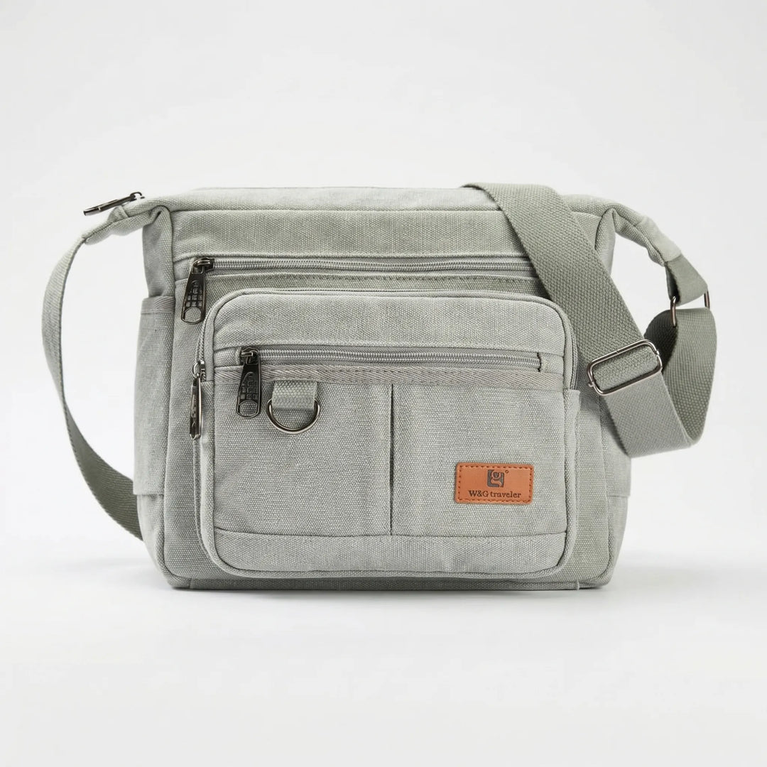 RFID-Blocking Crossbody Messenger Bag - Vardex