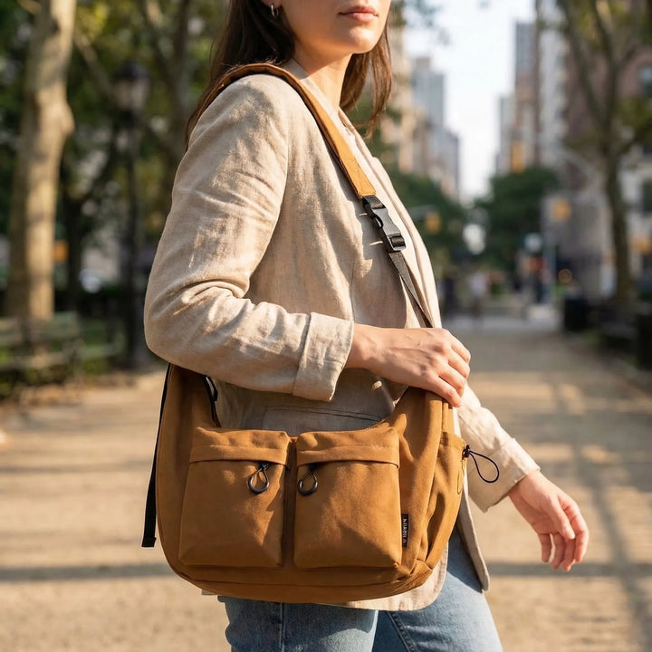 Crossbody Messenger Bag - Vexra