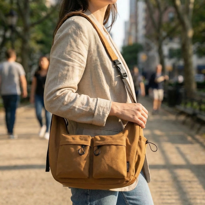 Crossbody Messenger Bag - Vexra