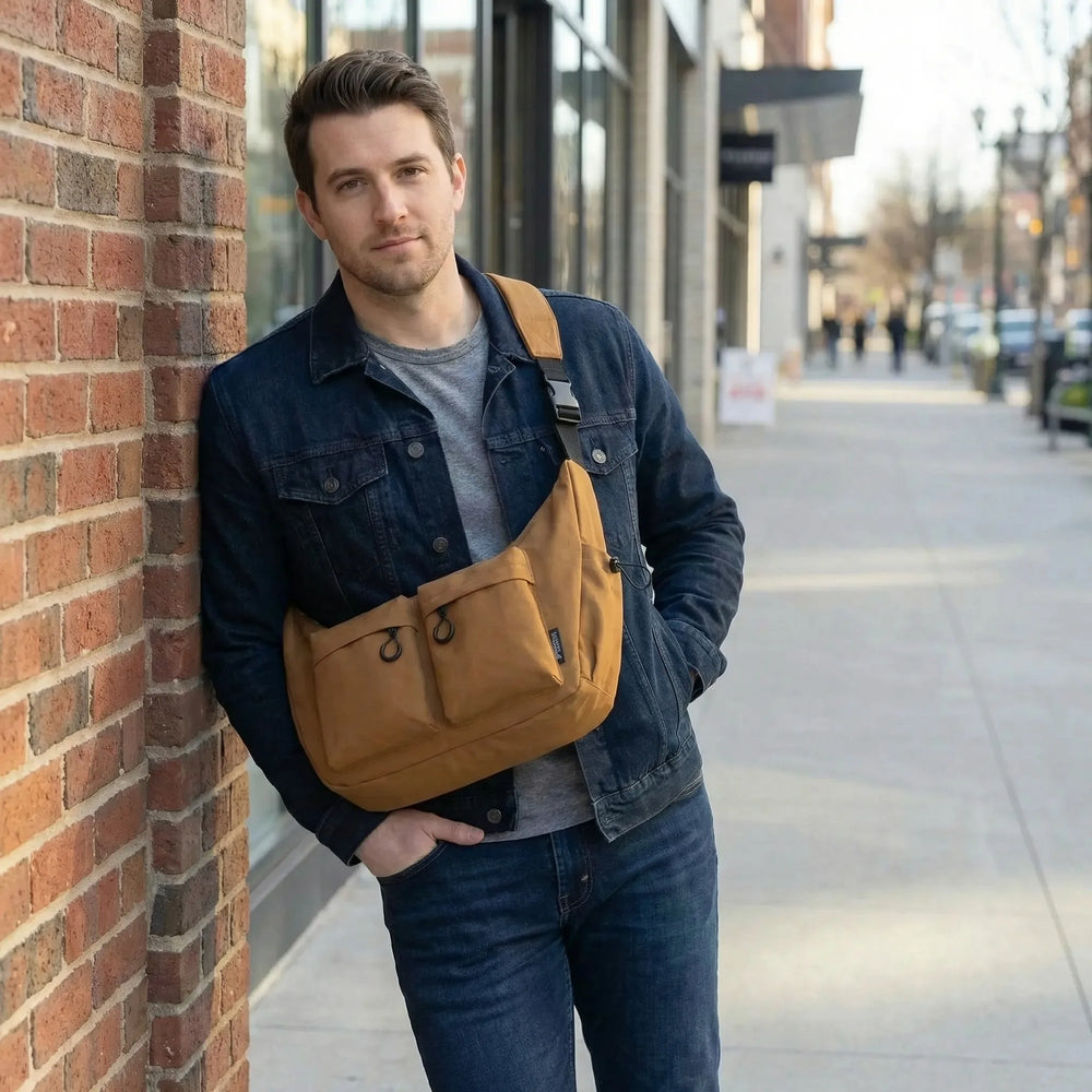 Crossbody Messenger Bag - Vexura