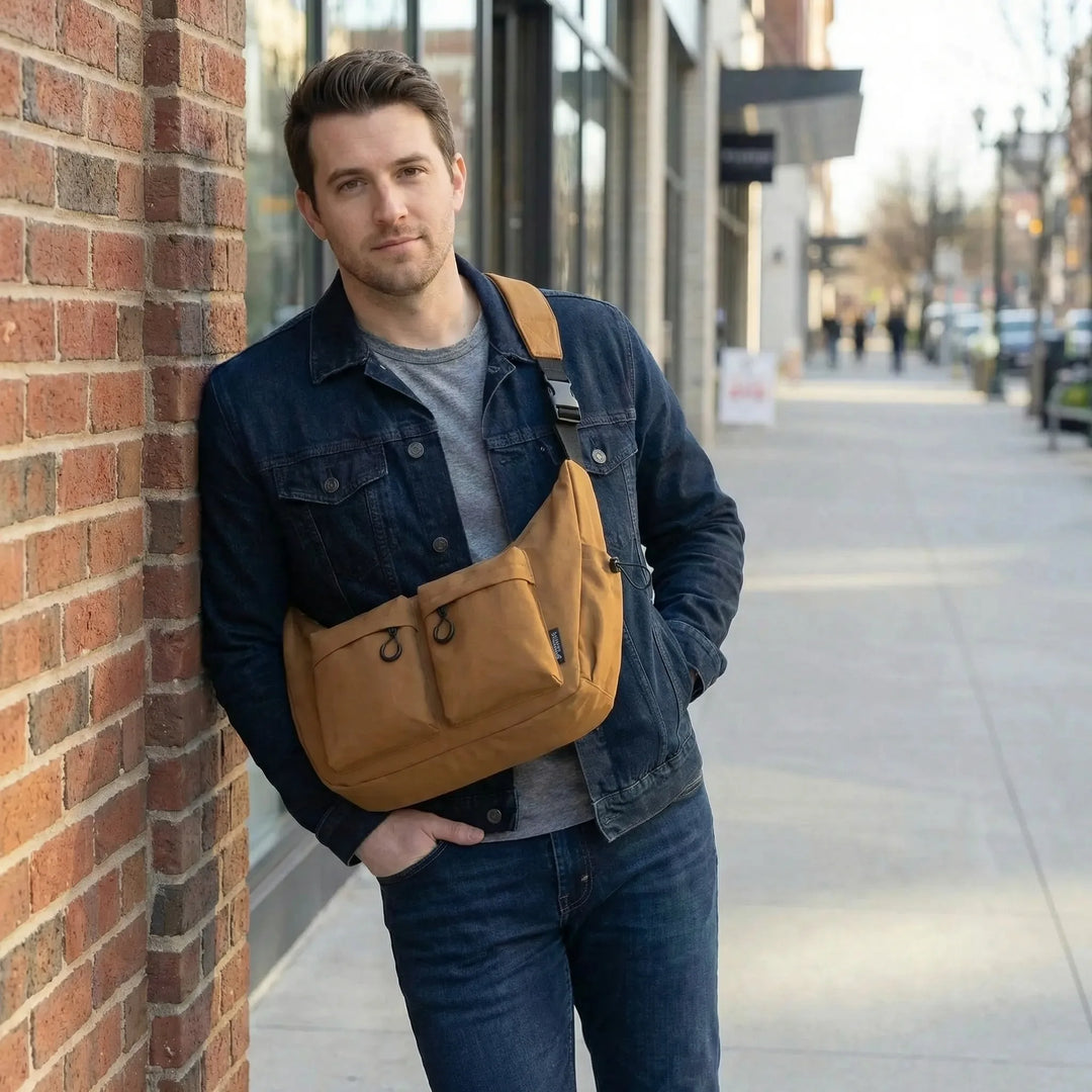 Crossbody Messenger Bag - Vexura