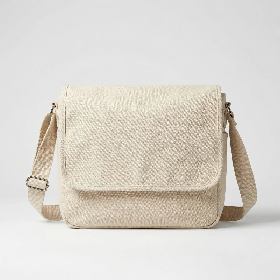 Spacious Flap-Over Shoulder Bag - Carrvex