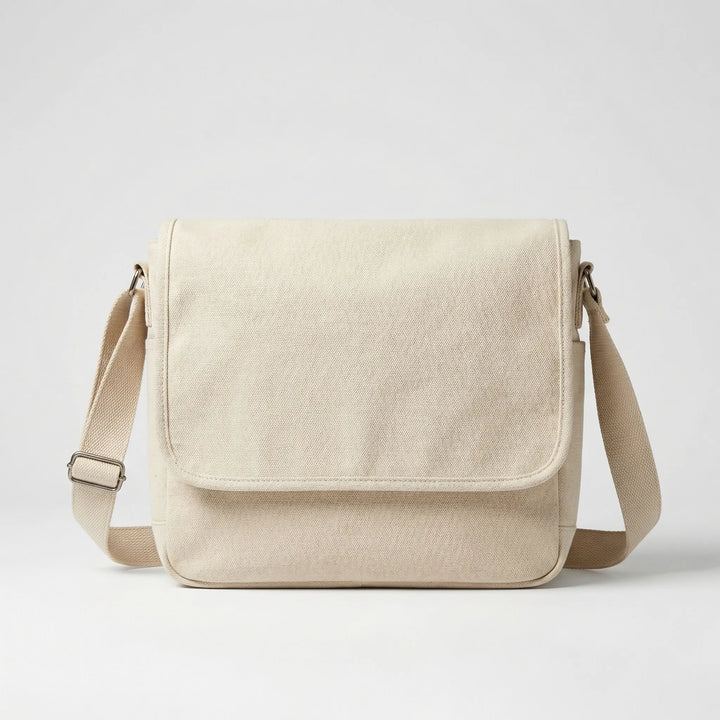 Spacious Flap-Over Shoulder Bag - Carrvex