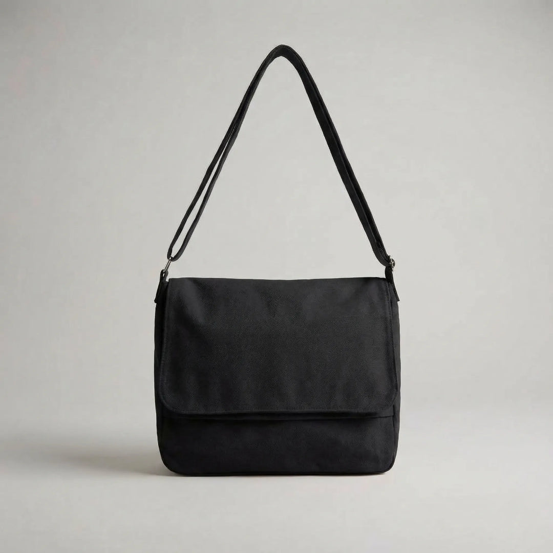 Spacious Flap-Over Shoulder Bag - Carrvex