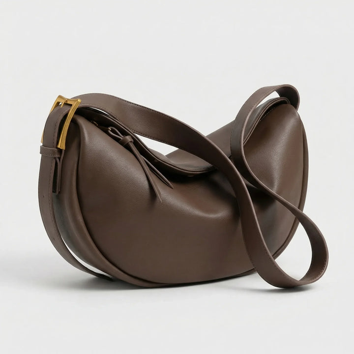 Curved Crossbody Shoulder Bag - Cresso