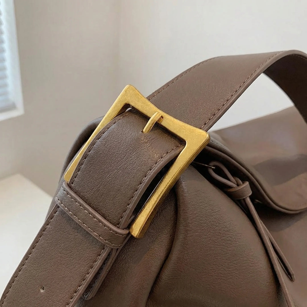 Curved Crossbody Shoulder Bag - Cresso