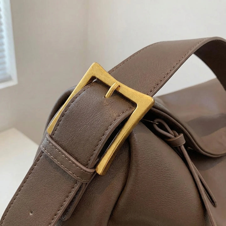 Curved Crossbody Shoulder Bag - Cresso