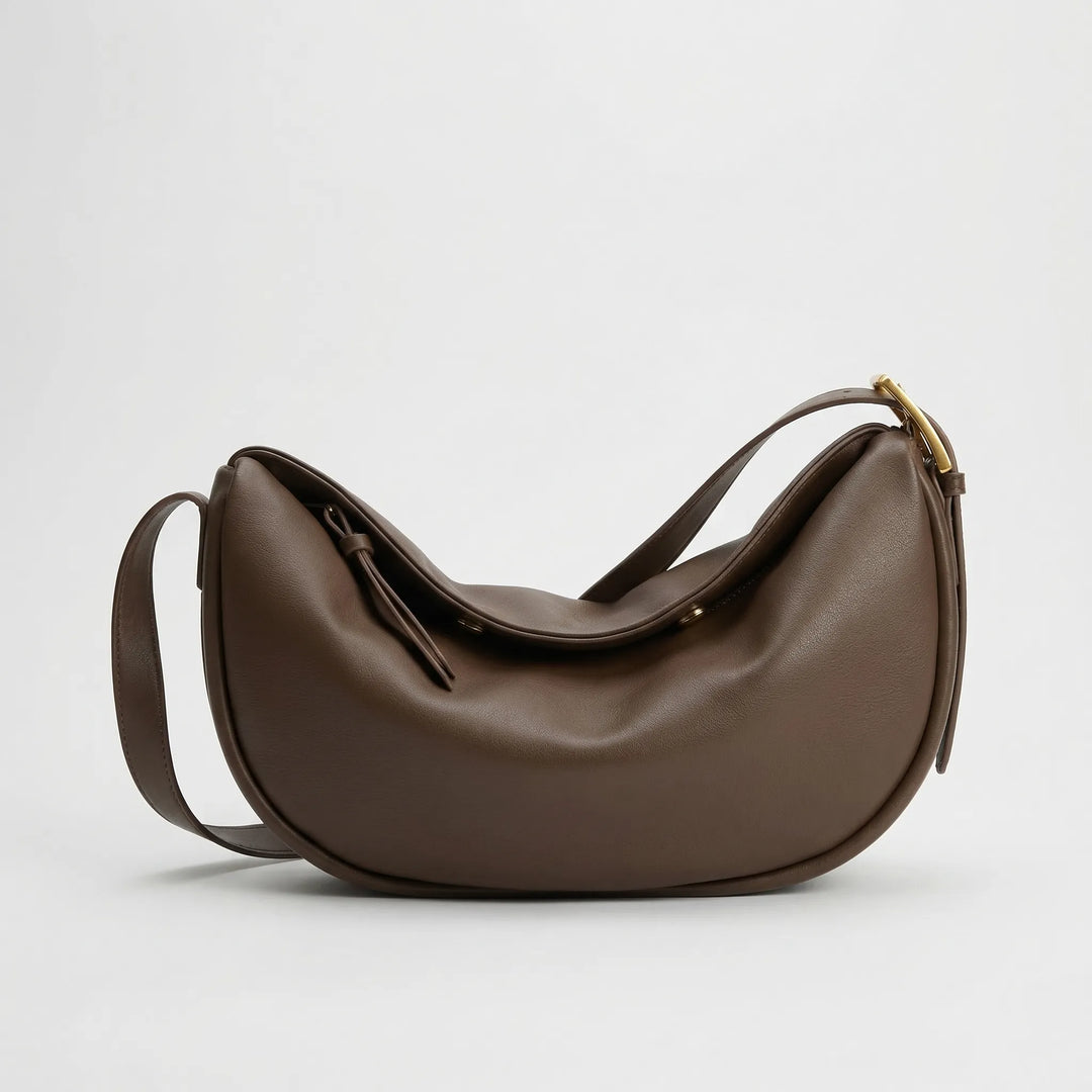 Curved Crossbody Shoulder Bag - Cresso