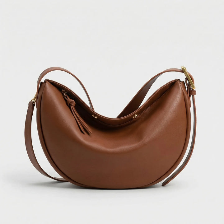 Curved Crossbody Shoulder Bag - Cresso