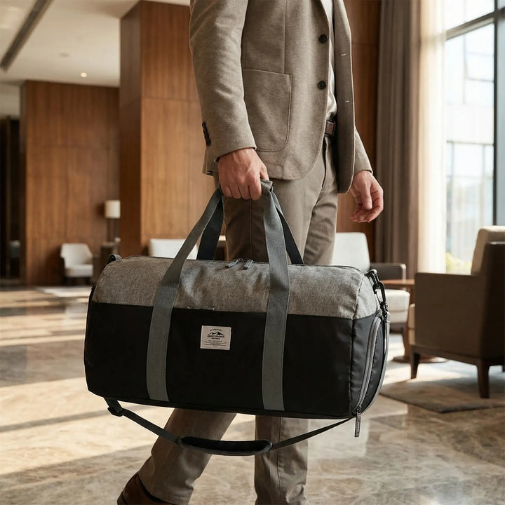 Cylindrical Barrel Duffel Bag - Dufflo