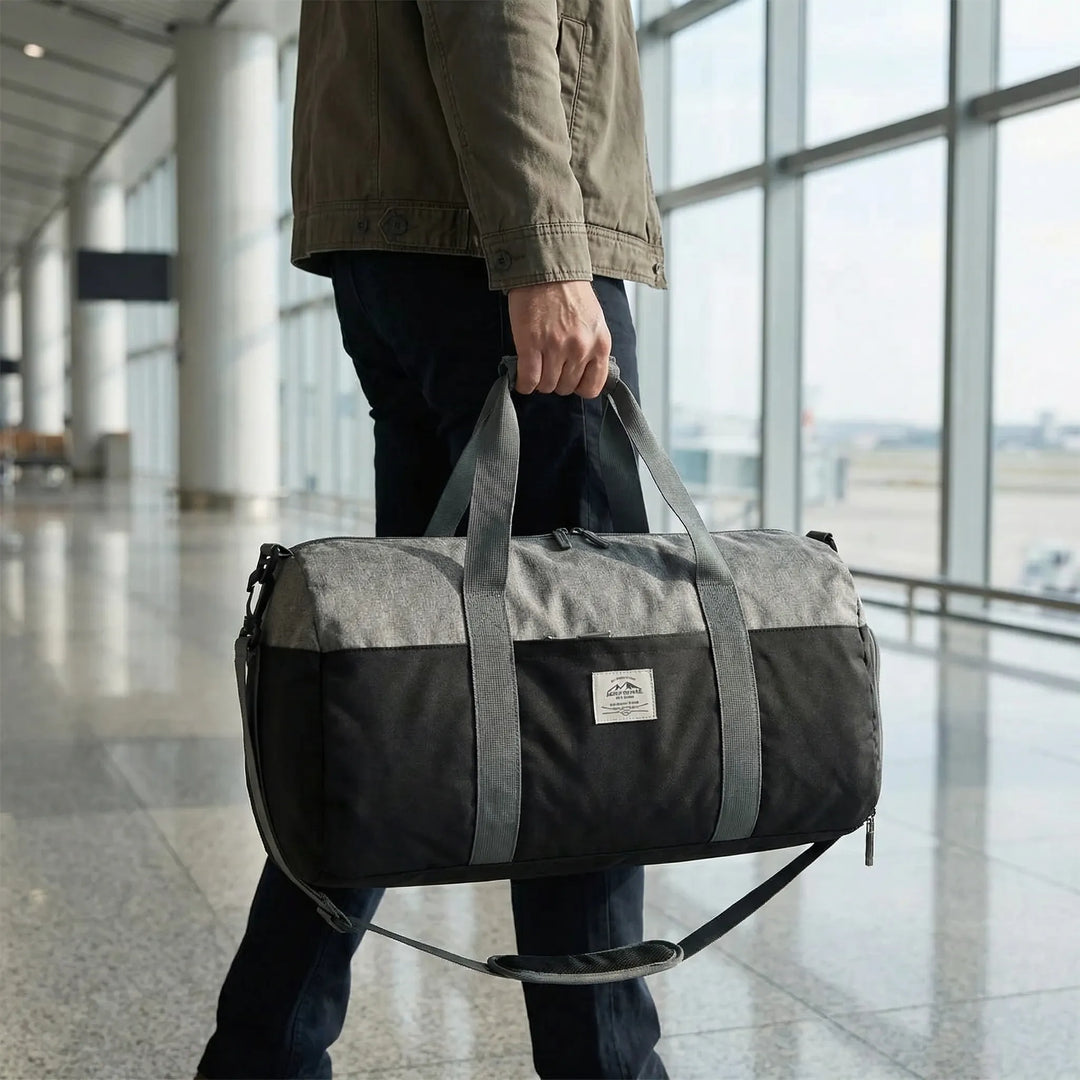 Cylindrical Barrel Duffel Bag - Dufflo