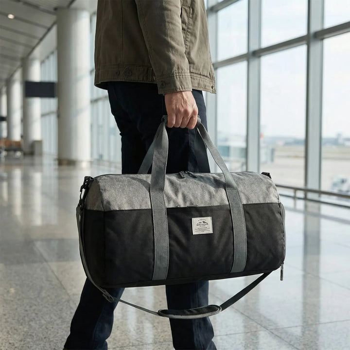 Cylindrical Barrel Duffel Bag - Dufflo