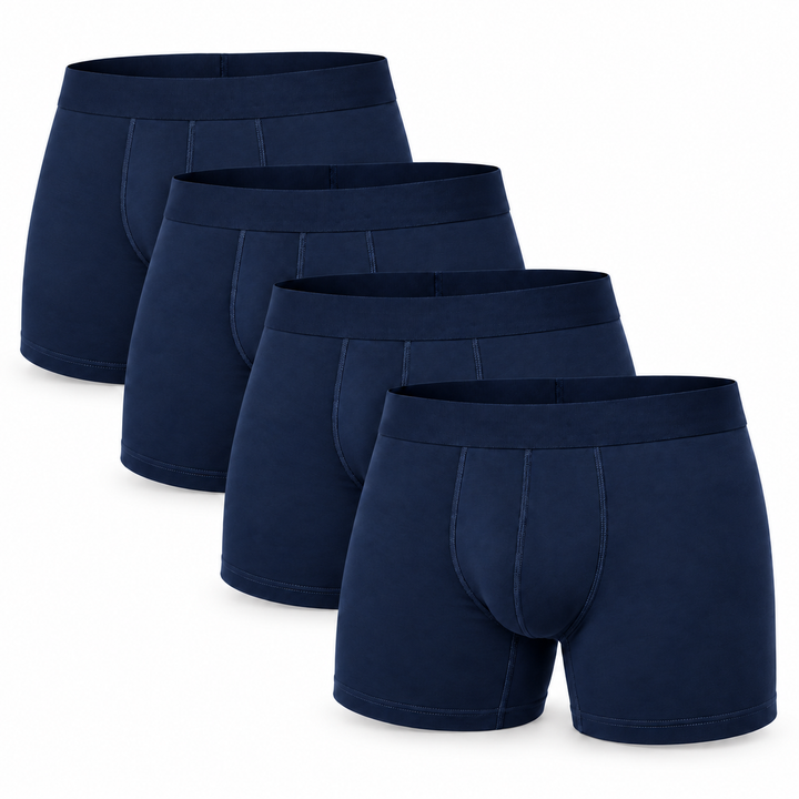Soft Modal Boxer Briefs, Longer Leg, Non-Riding-Up Underwear 3