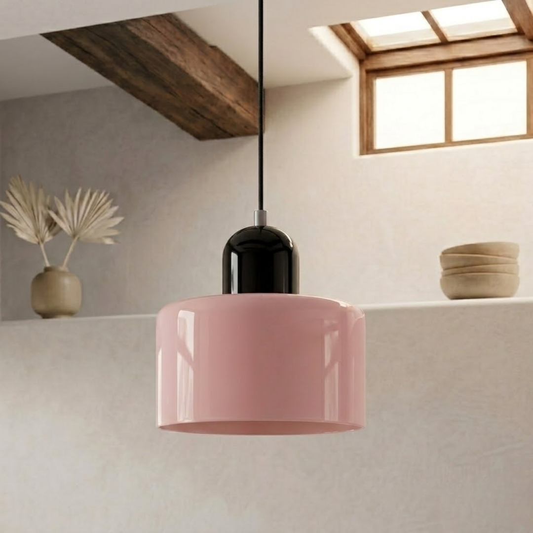 Ring Pendant Light with Extended Halo Design 4