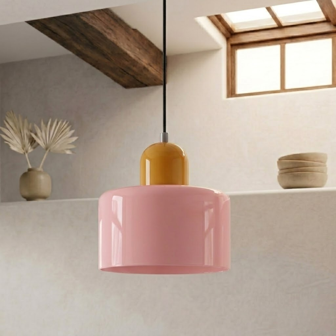 Ring Pendant Light with Extended Halo Design 5
