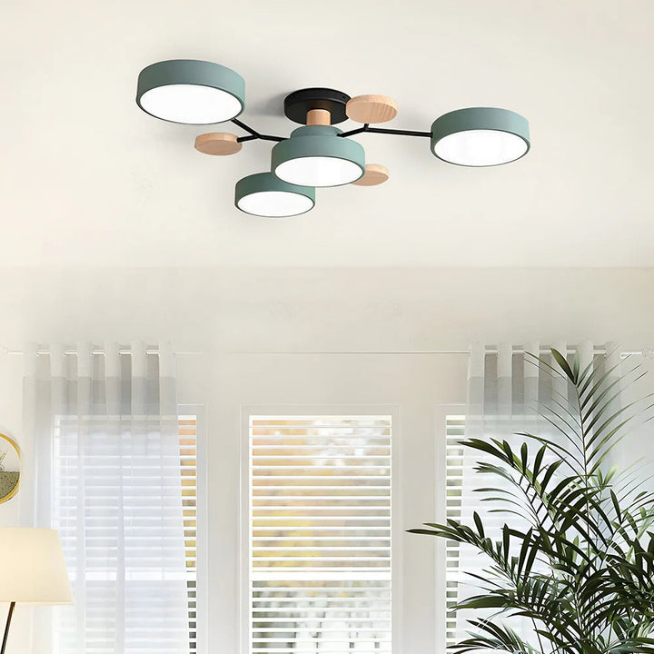 Modern LED Flush Mount Ceiling Light, Bright Low-Profile Fixture 5