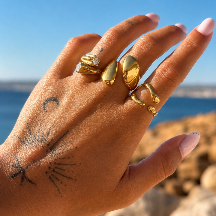 Solstice Adjustable Open Ring 3