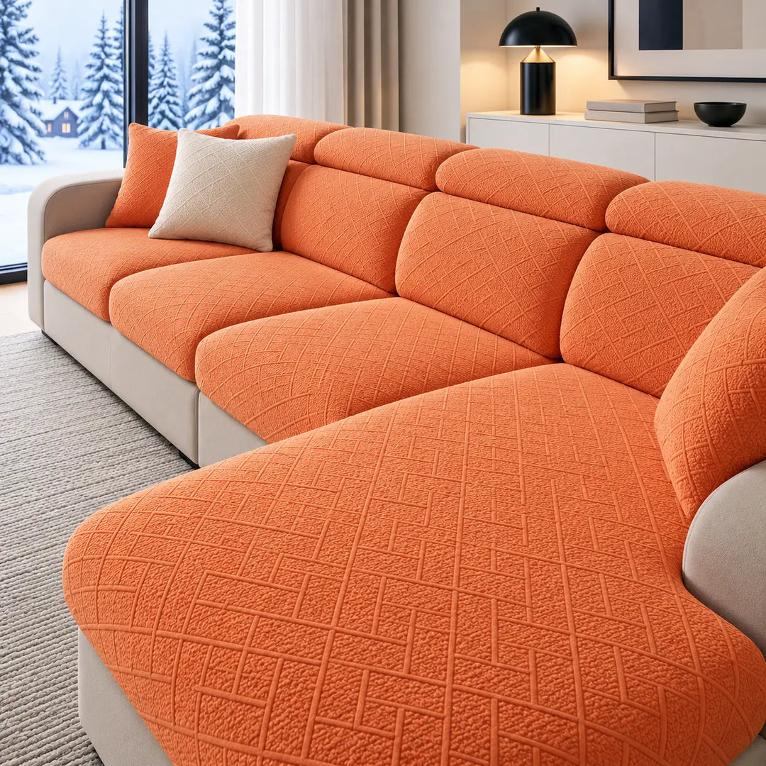 Diamond Stretch Sofa Cover, Scratch Resistant for Pets 1