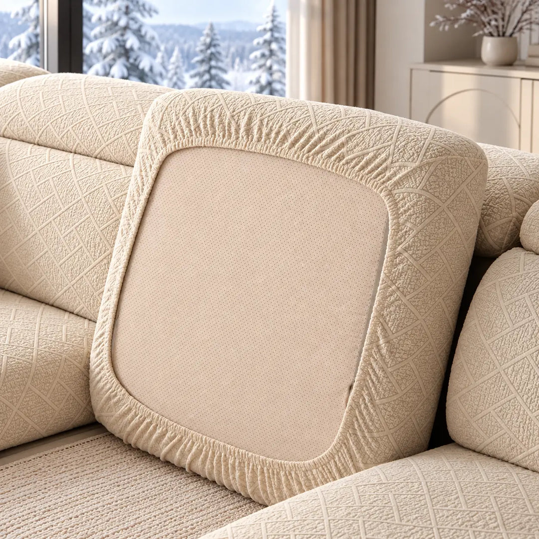 Diamond Stretch Sofa Cover, Scratch Resistant for Pets 13