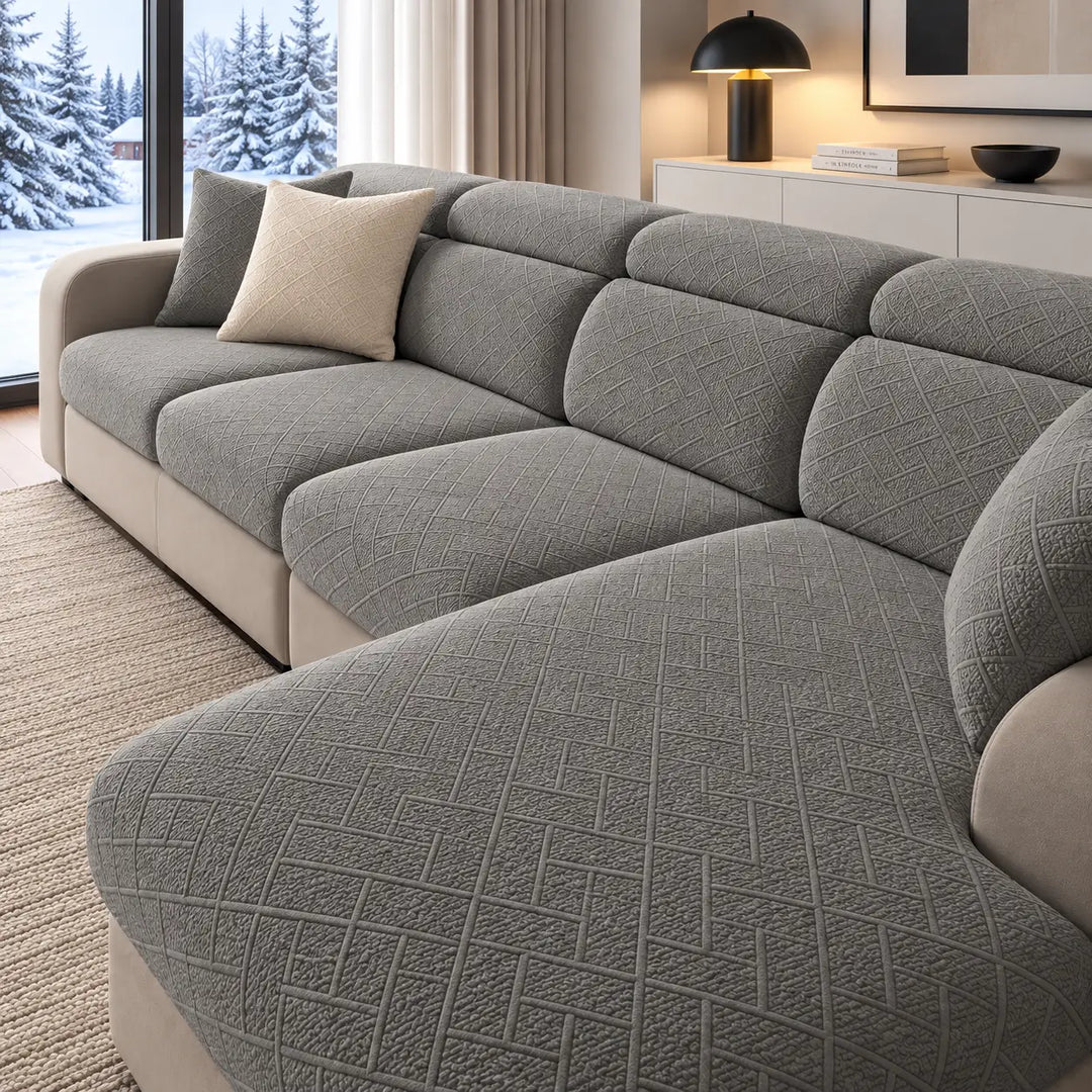 Diamond Stretch Sofa Cover, Scratch Resistant for Pets 20