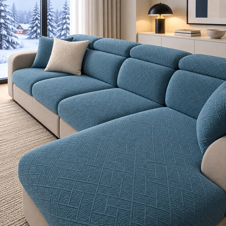 Diamond Stretch Sofa Cover, Scratch Resistant for Pets 21