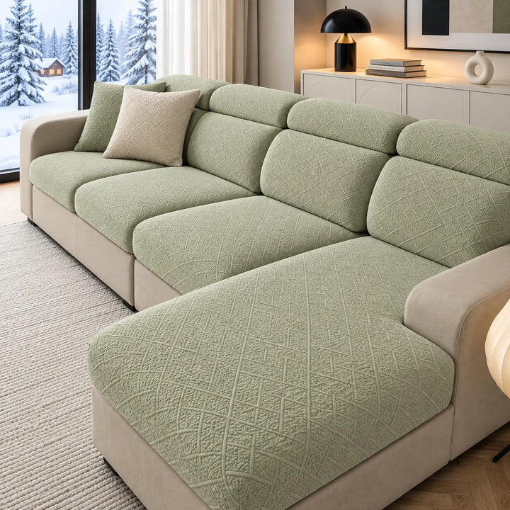 Diamond Stretch Sofa Cover, Scratch Resistant for Pets 23