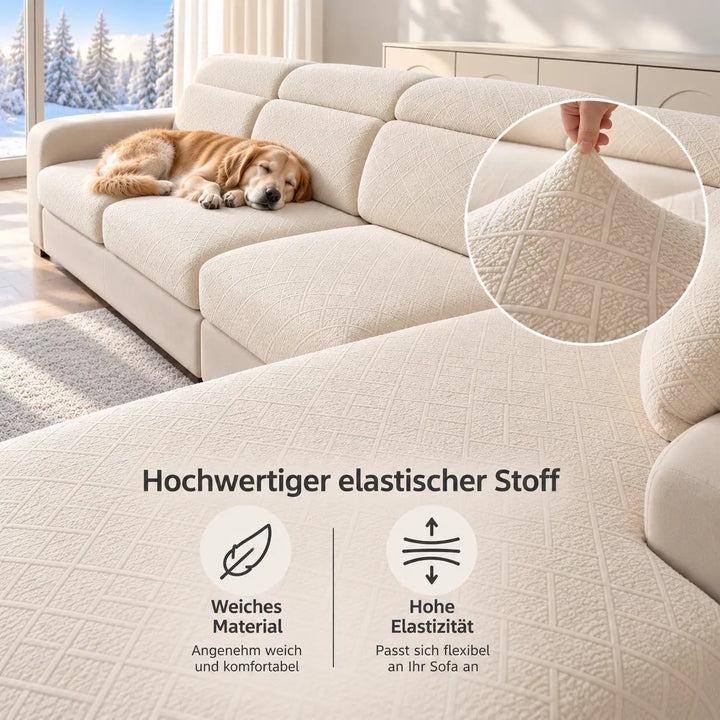 Diamond Stretch Sofa Cover, Scratch Resistant for Pets 3
