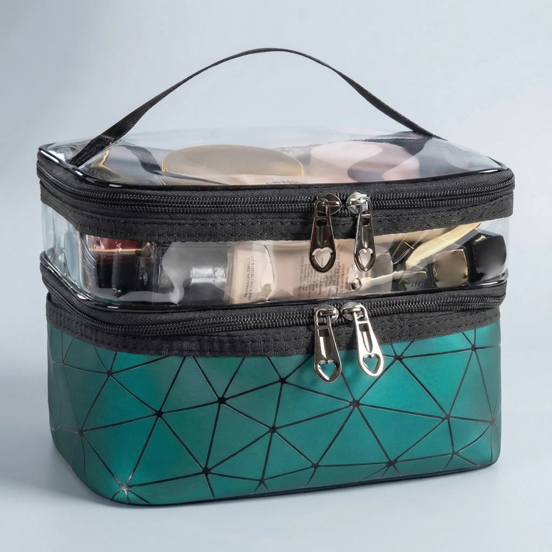 Double Layer Cosmetic Bag - Claripak
