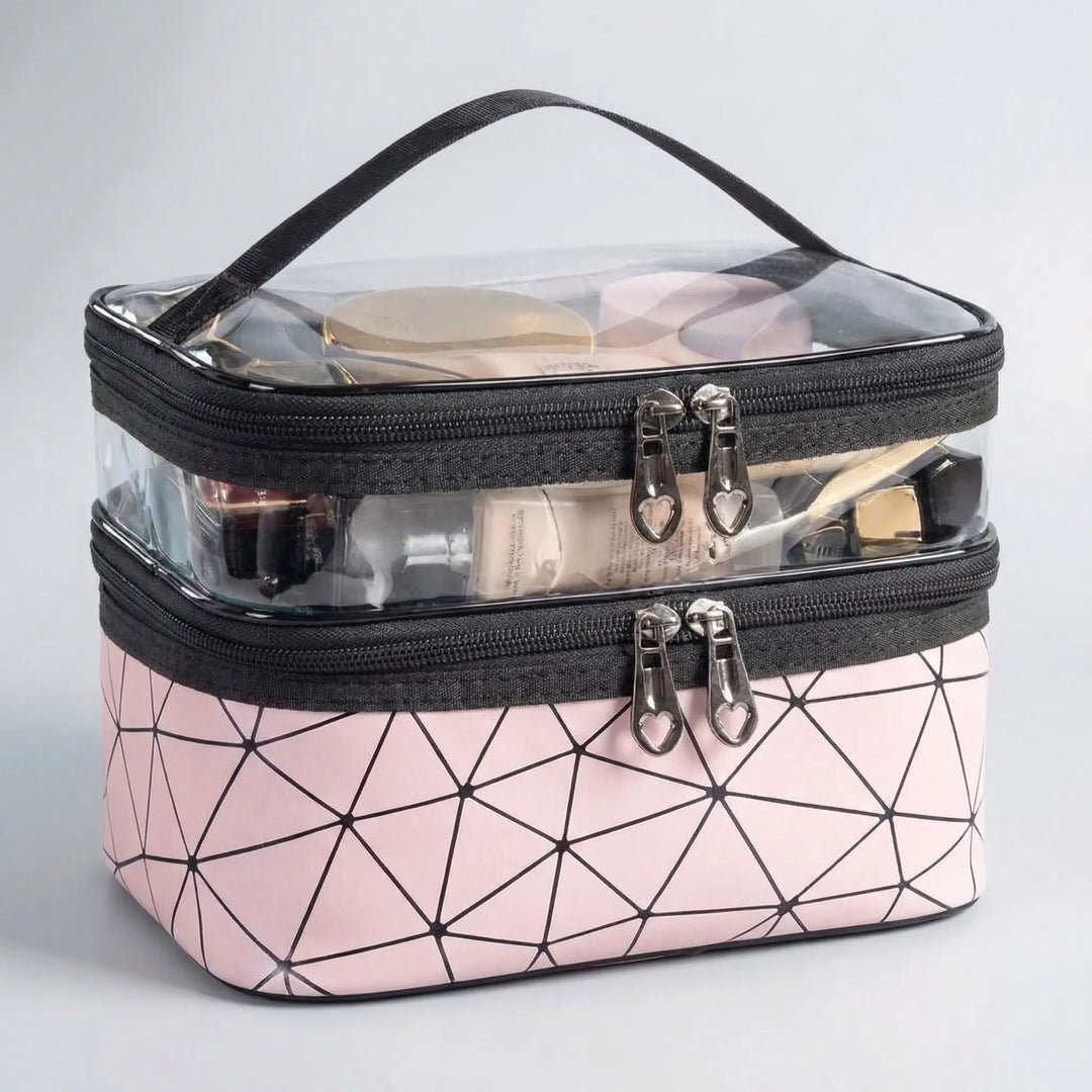 Double Layer Cosmetic Bag - Claripak
