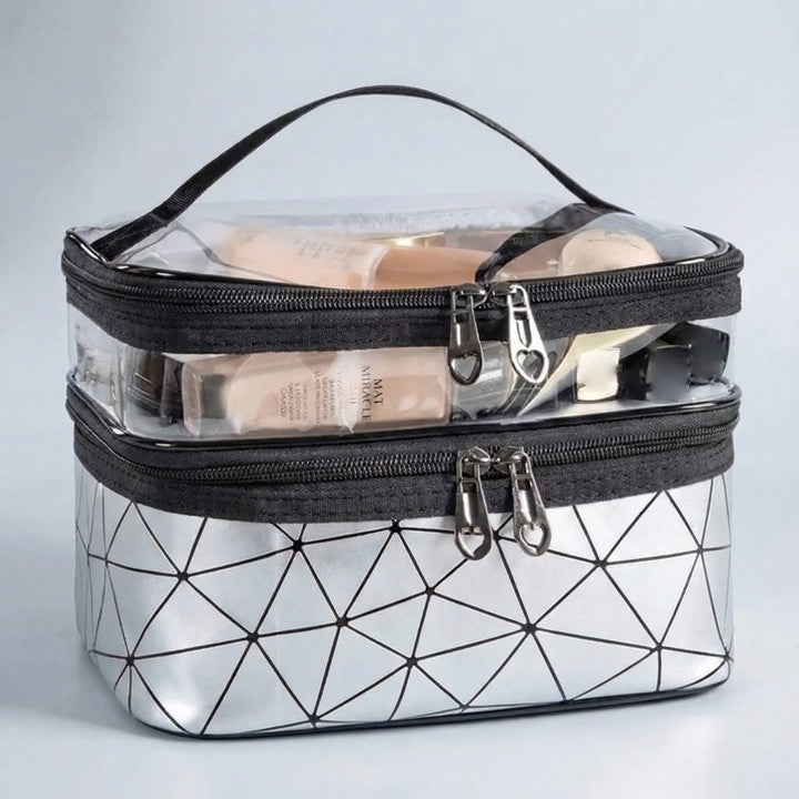 Double Layer Cosmetic Bag - Claripak
