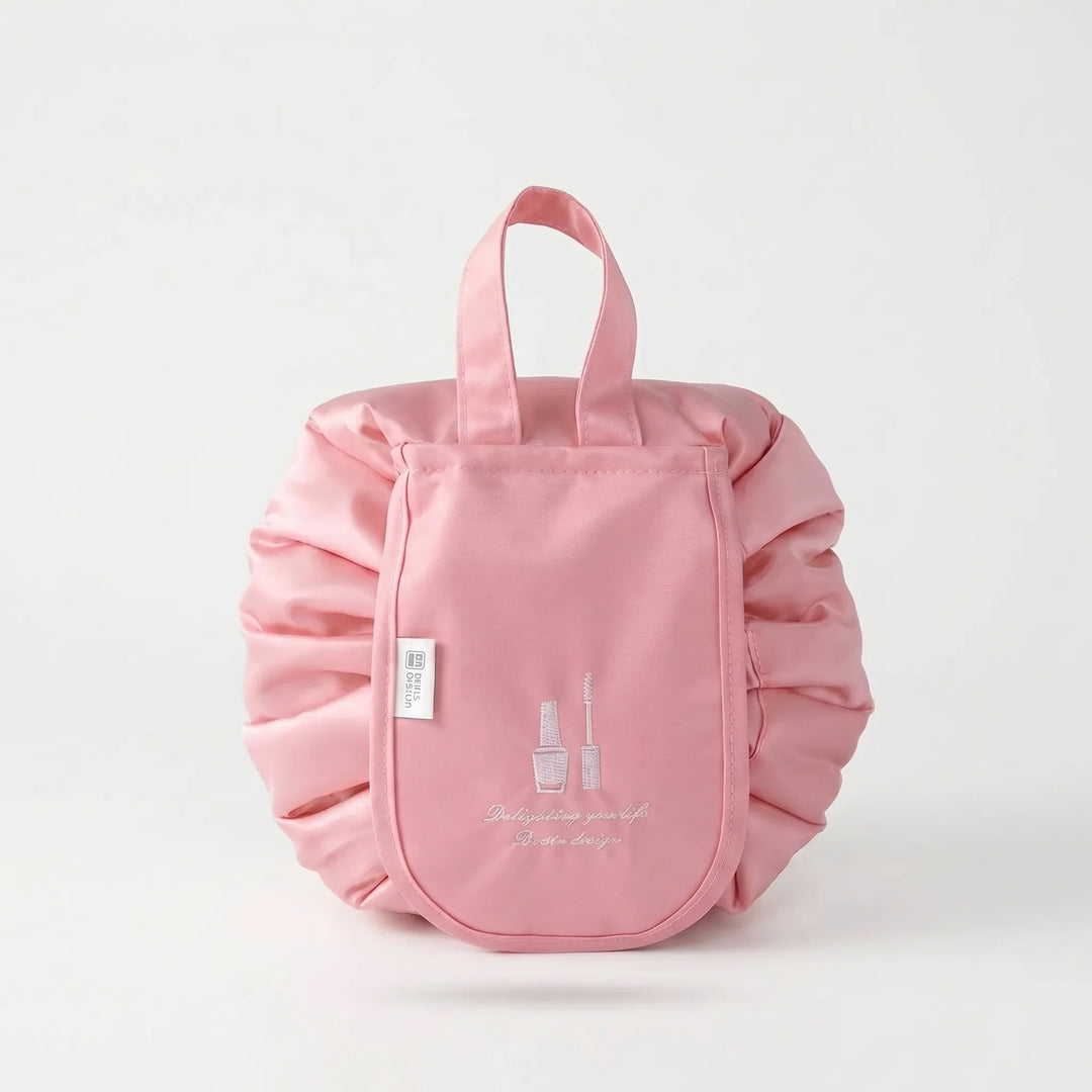 Drawstring Barrel Cosmetic Pouch - Lumipouch