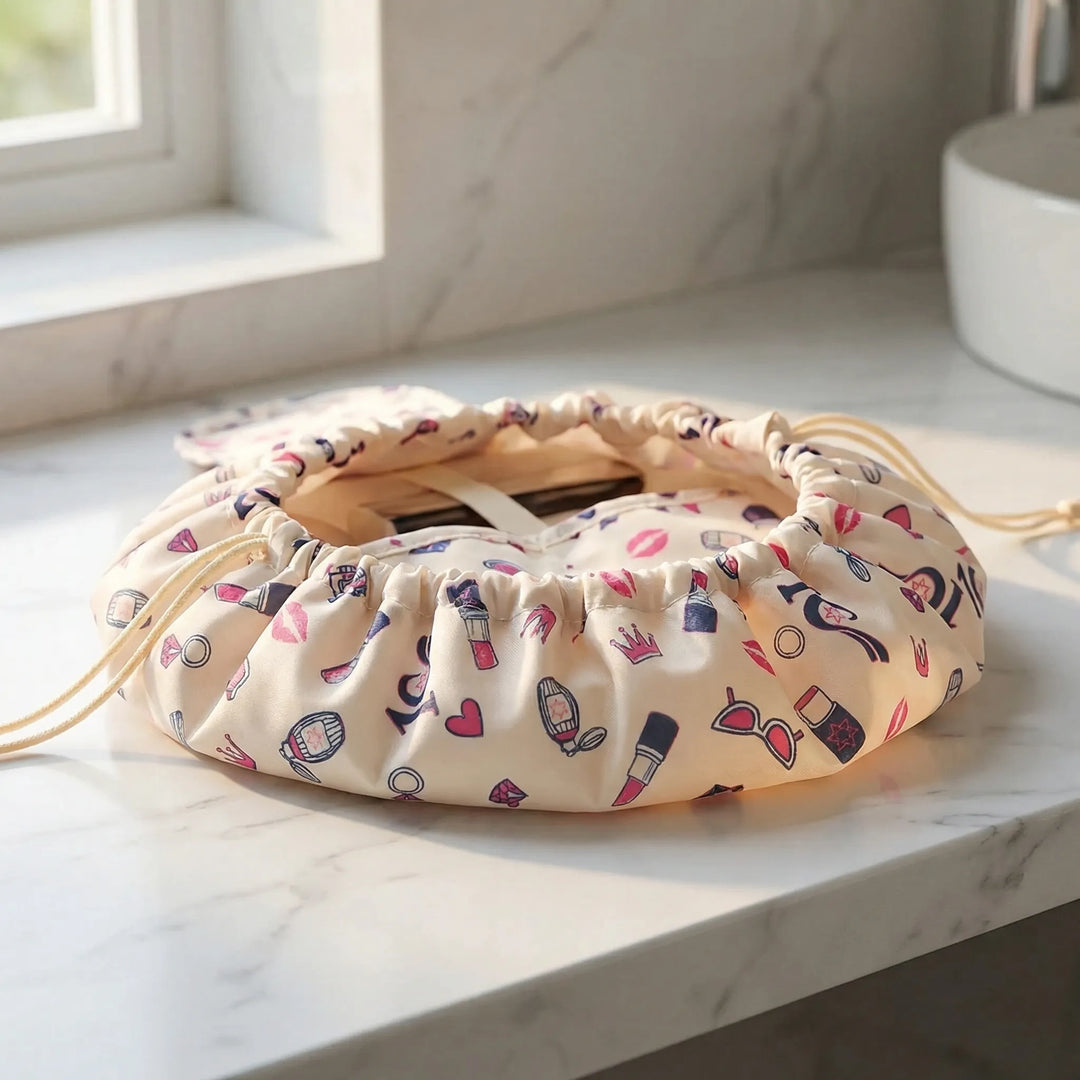 Drawstring Flat Makeup Bag - CinchPack