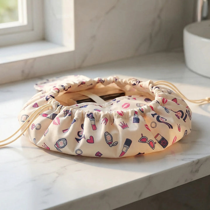 Drawstring Flat Makeup Bag - CinchPack