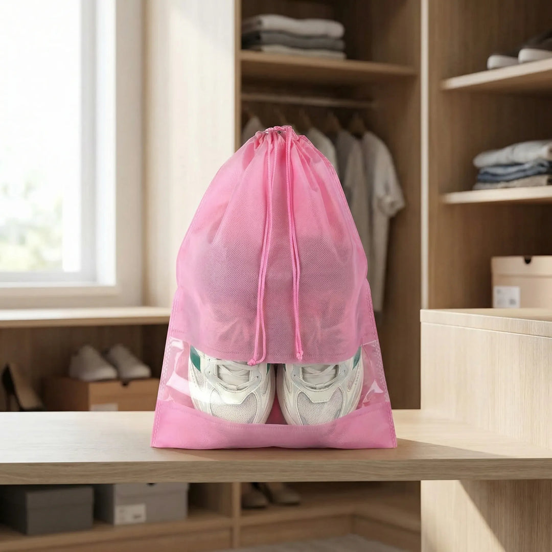 Drawstring Travel Shoe Bag - VisiTote