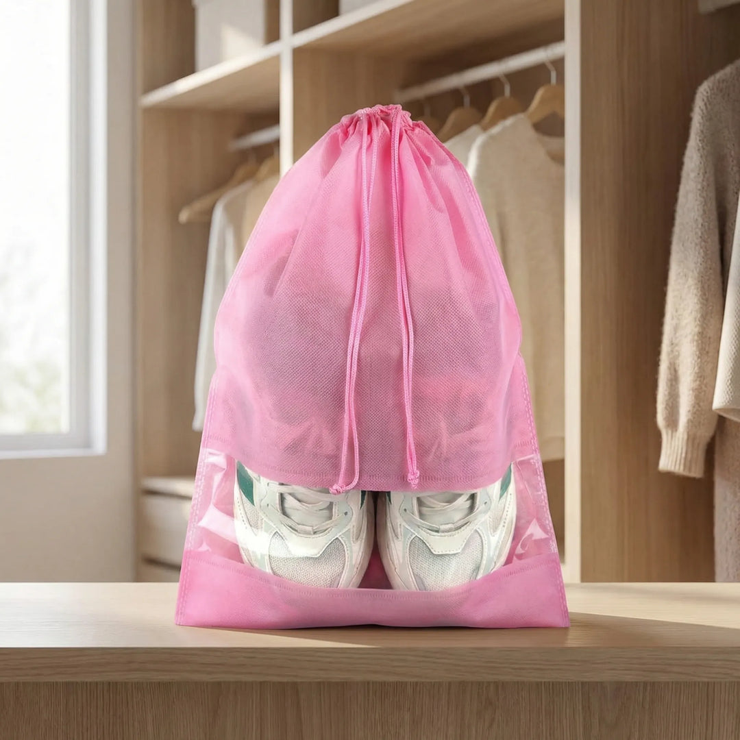 Drawstring Travel Shoe Bag - VisiTote