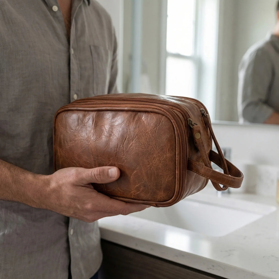 Multi-Compartment Travel Toiletry Bag - Travlyn