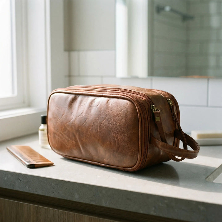 Multi-Compartment Travel Toiletry Bag - Travlyn