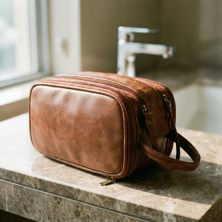 Multi-Compartment Travel Toiletry Bag - Travlyn