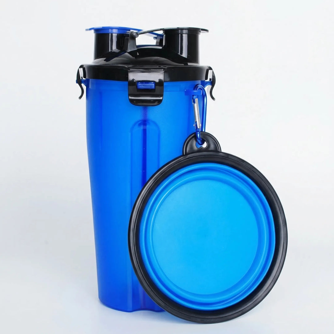 Dual Chamber Pet Travel Bottle - Canivio