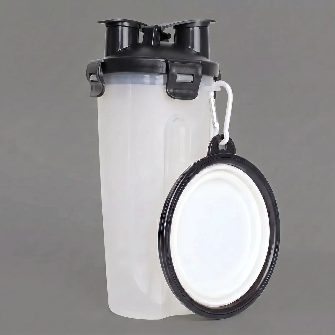 Dual Chamber Pet Travel Bottle - Canivio
