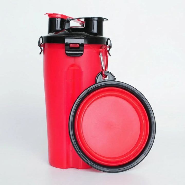 Dual Chamber Pet Travel Bottle - Canivio