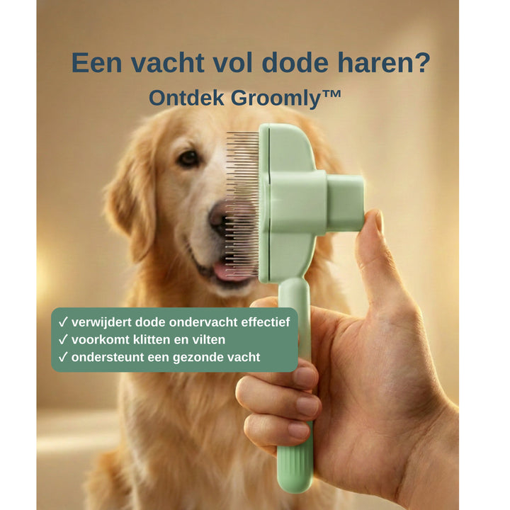 Self-Cleaning Grooming Comb for Dogs and Cats 3