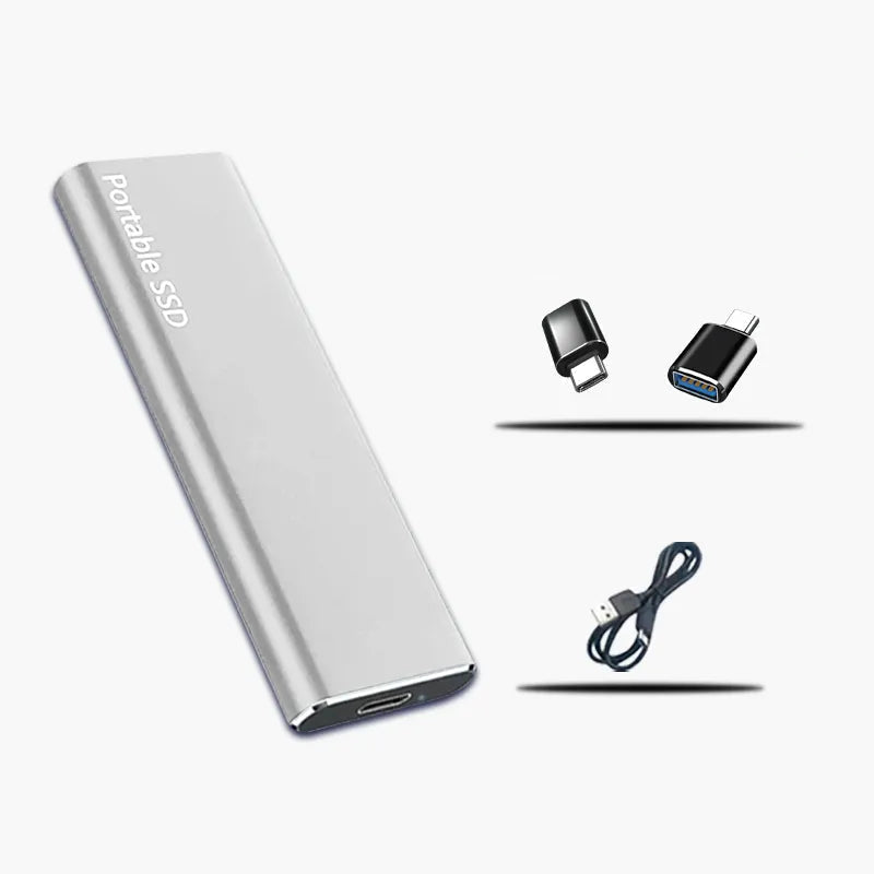 4TB Portable External Hard Drive with USB-C for Data Storage 2