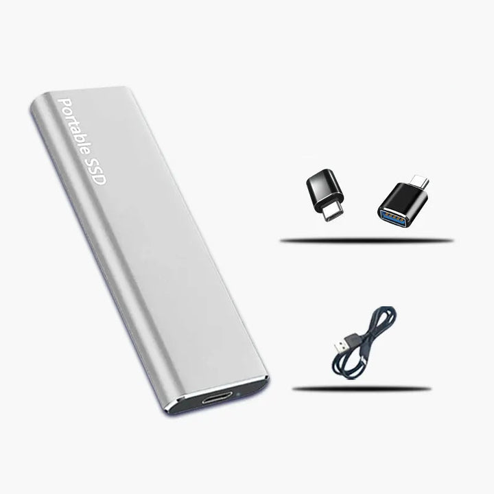4TB Portable External Hard Drive with USB-C for Data Storage 2