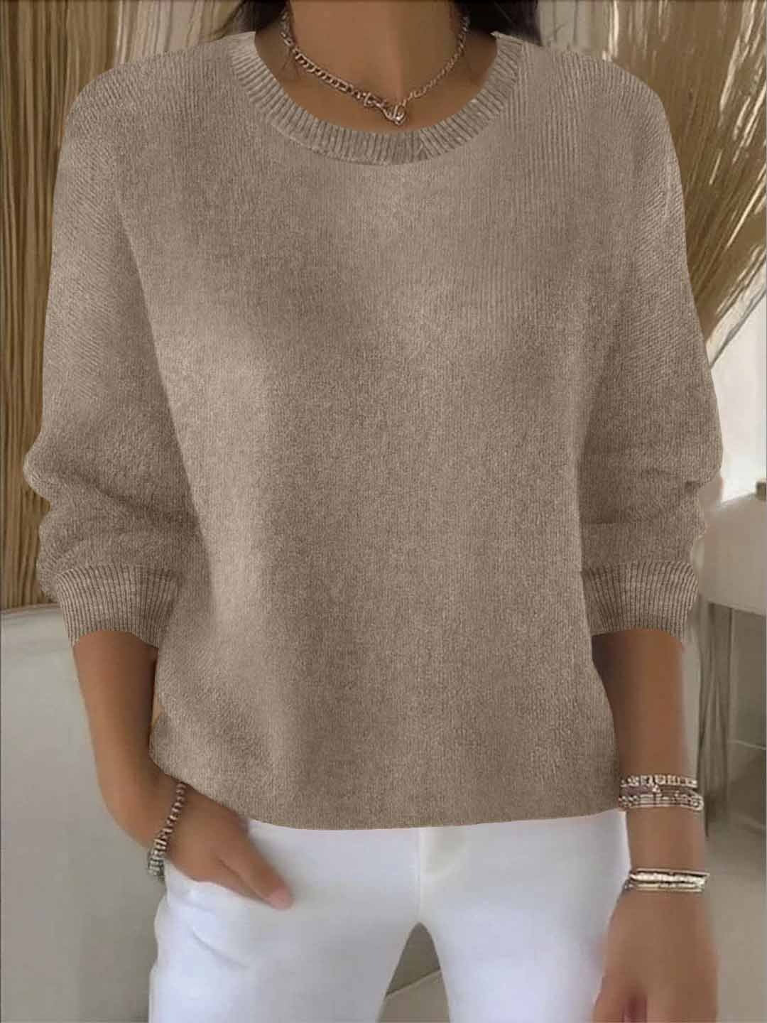 Women's Soft and Elegant Knit Sweater 5