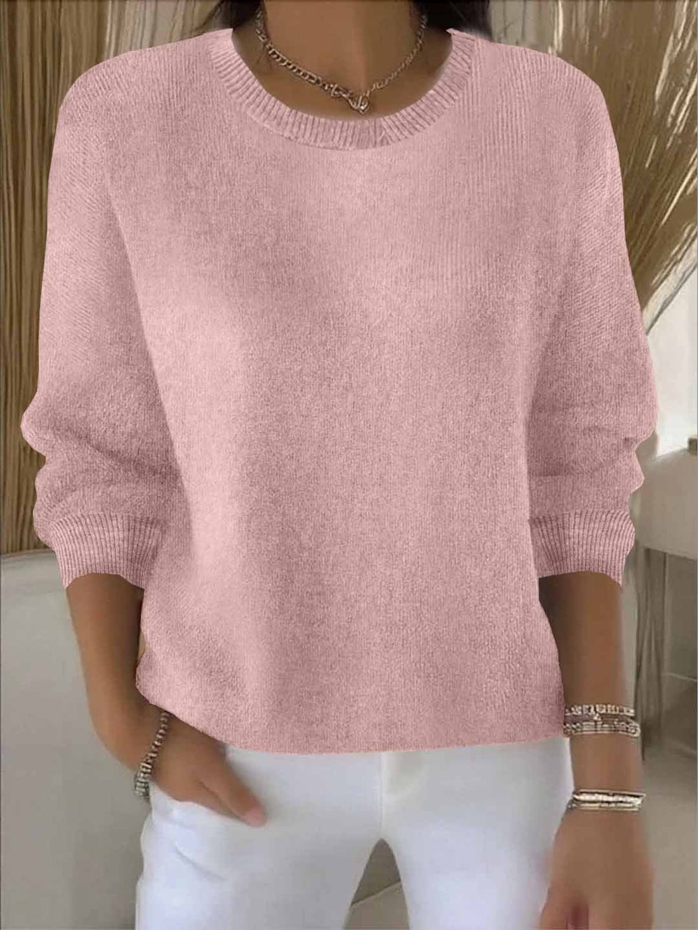Women's Soft and Elegant Knit Sweater 2