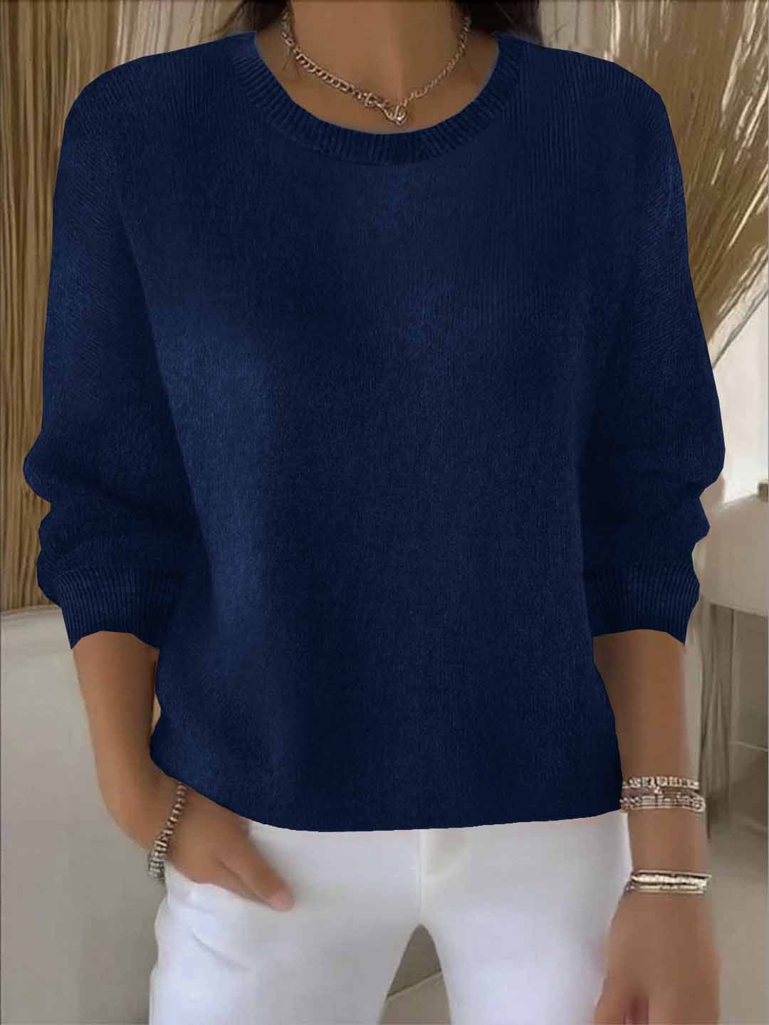 Women's Soft and Elegant Knit Sweater 9