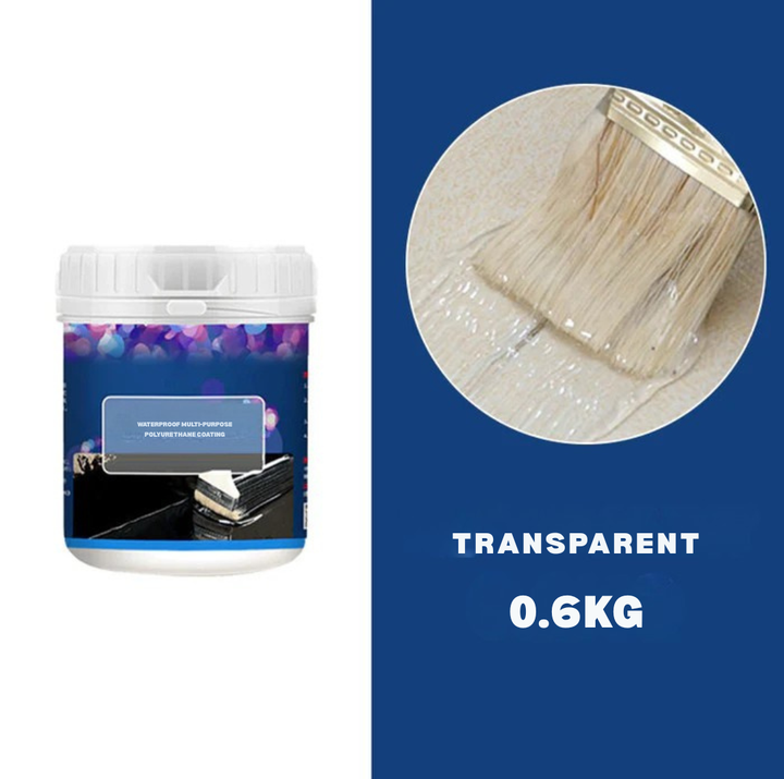 Waterproof Sealant Coating for Walls, Floors & Concrete - Brush-On Leak Barrier 15